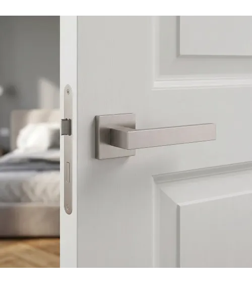 Maniglia per porta nichel spazzolato TUPAI 2275 maniglia design