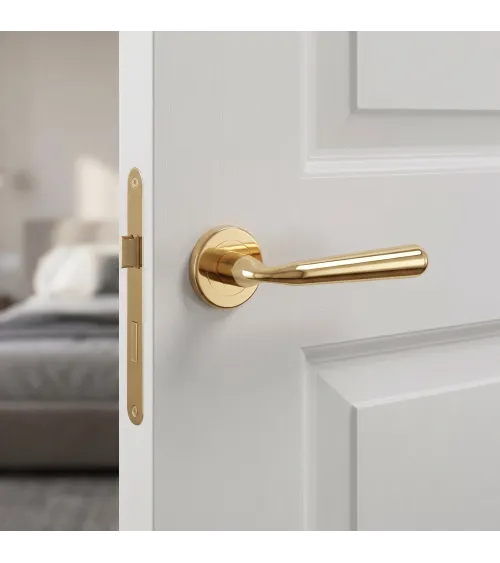 Maniglia per porta oro lucido HANDY maniglia design