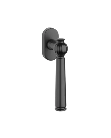 Maniglia per finestra TUKA in alluminio nero