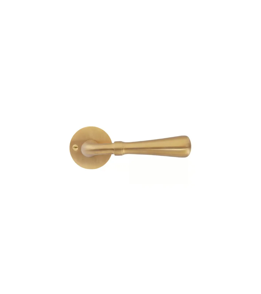 Maniglia per porta COH1200/50F in ottone spazzolato non verniciato | MillaManiglie