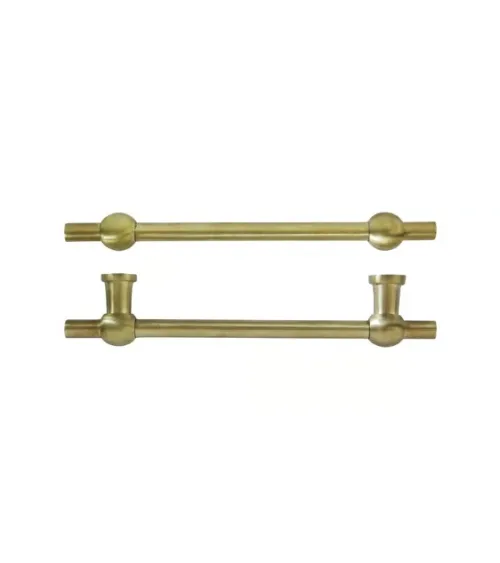 Maniglia per mobile COMCDF 128 mm – ottone spazzolato | MillaManiglie