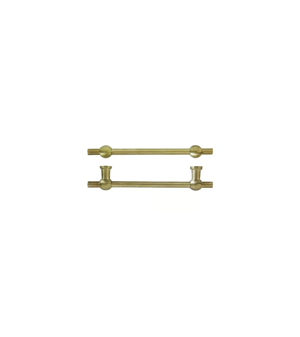 Maniglia per mobile COMCDF 128 mm – ottone spazzolato | MillaManiglie