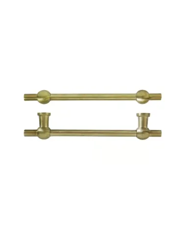 Maniglia per mobile COMCDF 128 mm – ottone spazzolato | MillaManiglie