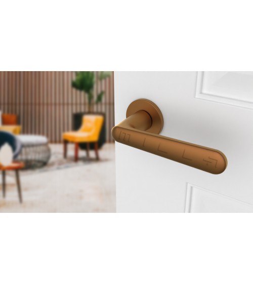 Maniglia per porta in rame ARIA maniglia di design