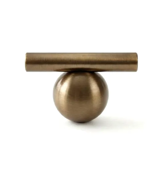Pomolo per mobile in ottone finitura bronzo modello 04 | MillaManiglie