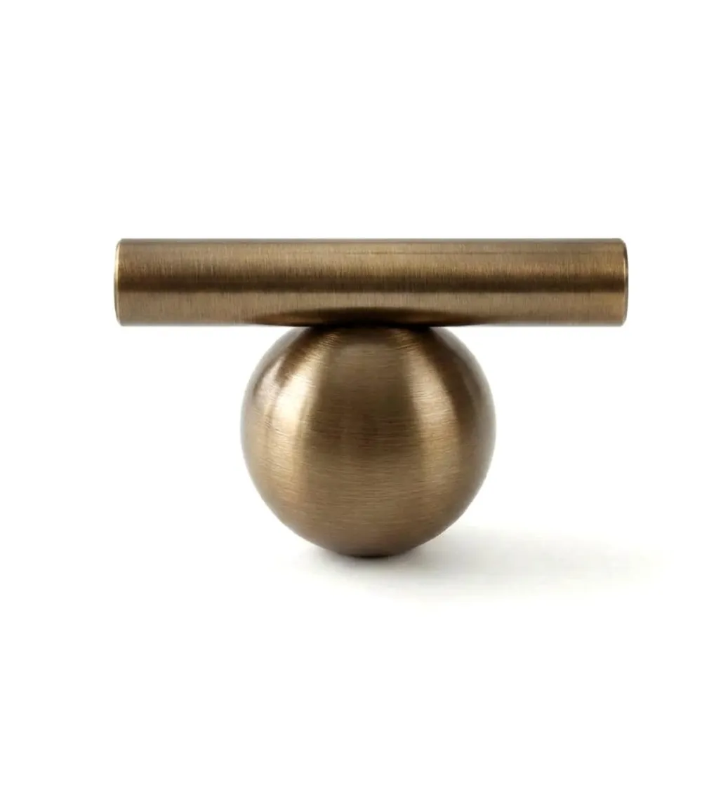 Pomolo per mobile in ottone finitura bronzo modello 04 | MillaManiglie