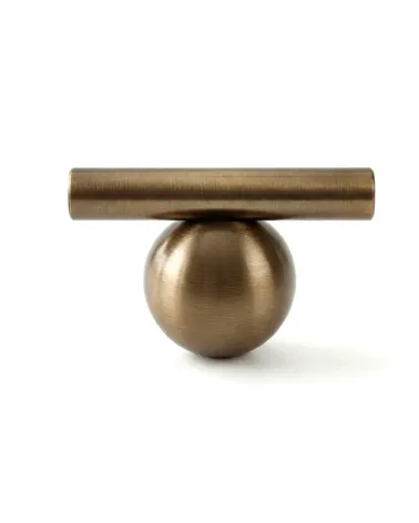 Pomolo per mobile in ottone finitura bronzo modello 04 | MillaManiglie