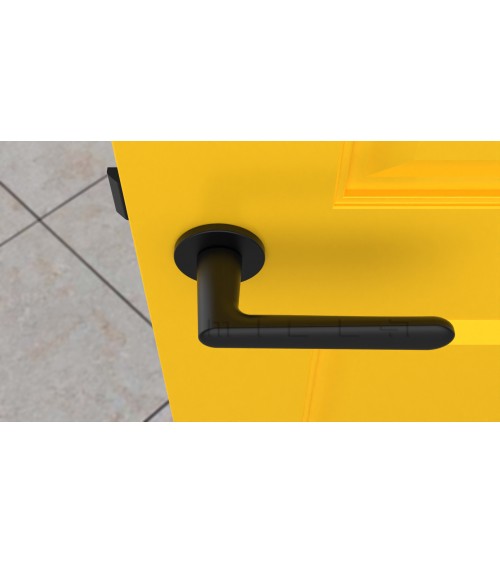 Maniglia per porta nero opaco ARIA design