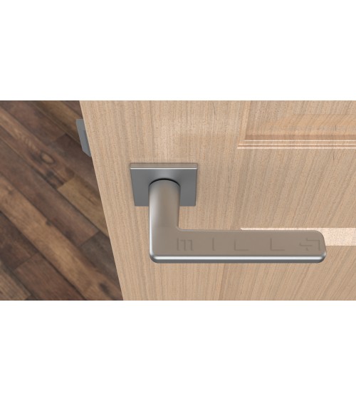 Maniglia per porta SETIA cromo satinato maniglia design