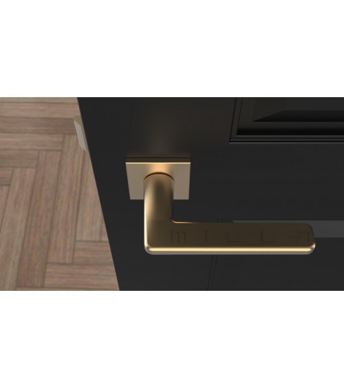 Maniglia per porta oro opaco SETIA maniglia di design