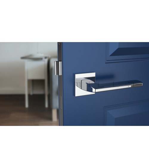 Maniglia per porta cromo lucido YUKA ferramenta design