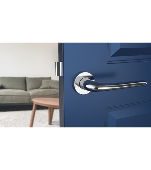 Maniglia per porta AZALIA design in cromo lucido