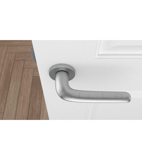 Maniglia per porta Cromo satinato AZALIA maniglia design