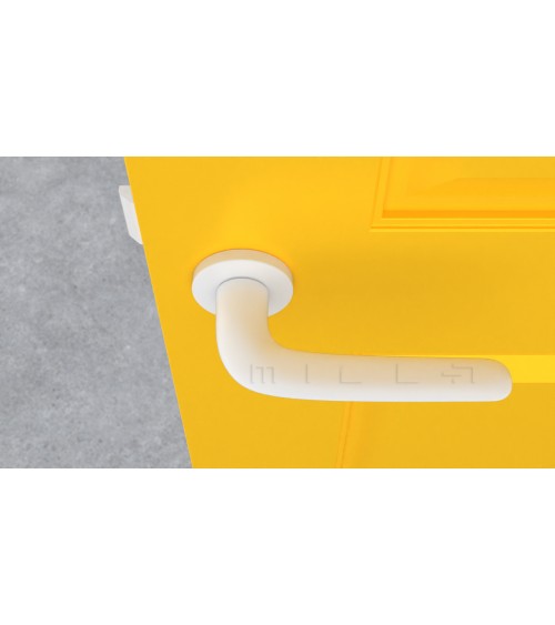 Maniglia per porta bianca AZALIA design