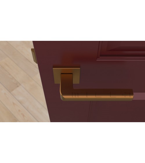 Maniglia per porta rame SALICE ferramenta design