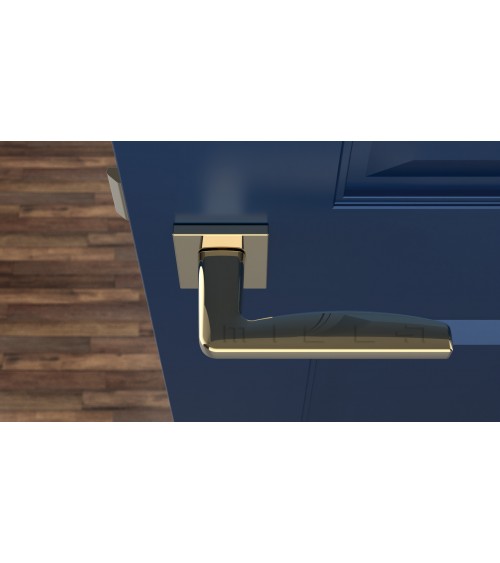 Maniglia per porta oro lucido ERBA design