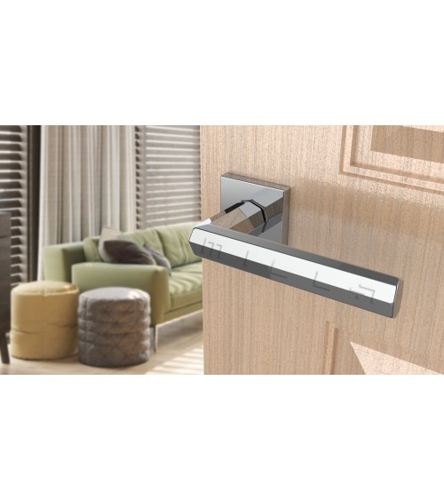 Maniglia per porta cromo lucido FRESIA maniglia design
