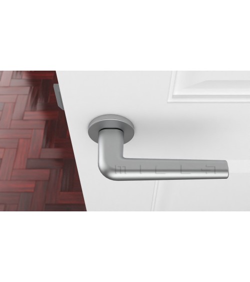 Maniglia per porta cromo satinato FUNKIA maniglia design