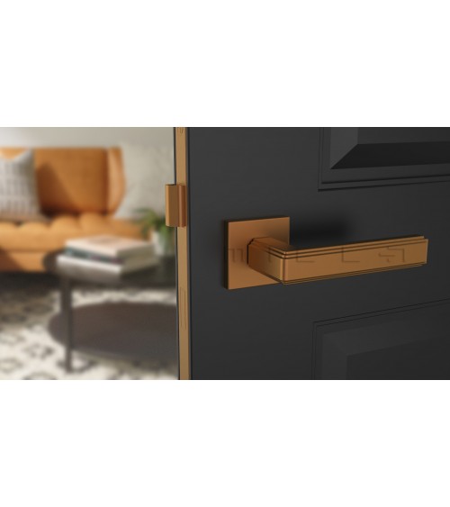 Maniglia per porta rame RAFLESIA maniglia design