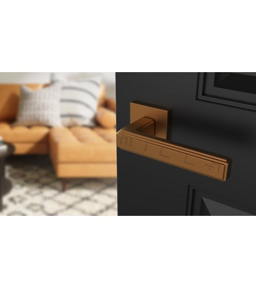 Maniglia per porta rame RAFLESIA maniglia design