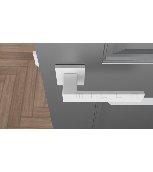 Maniglia per porta bianca PINA maniglia design