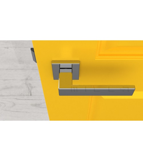Maniglia per porta cromo lucido PINA design