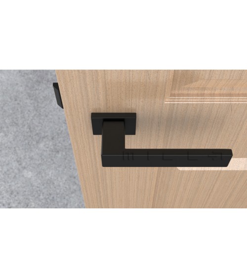 Maniglia per porta nera PINA maniglia design