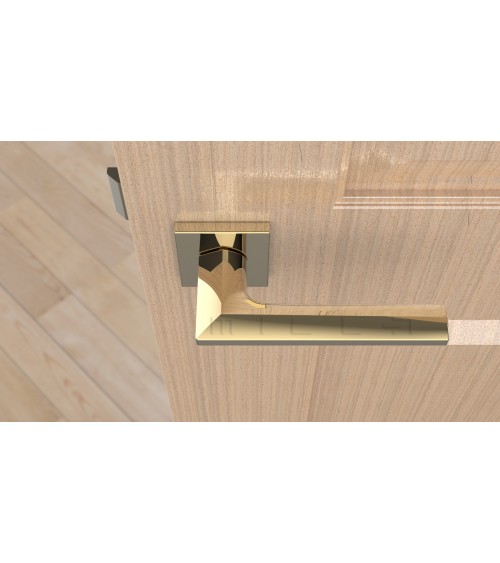 Maniglia per porta oro lucido JASMINA maniglia design