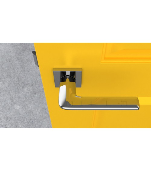 Maniglia per porta cromo satinato LILA maniglia design
