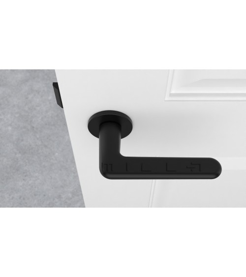 Maniglia porta nera LIRA design