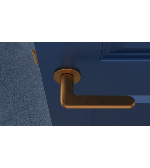 Maniglia per porta rame LIRA maniglia design