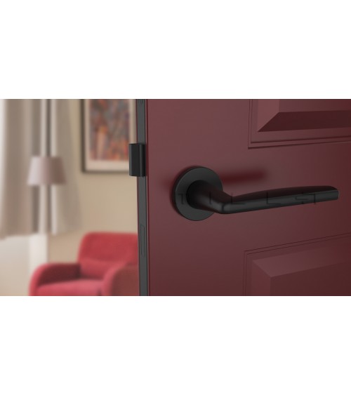 Maniglia per porta LUNA nera maniglia design