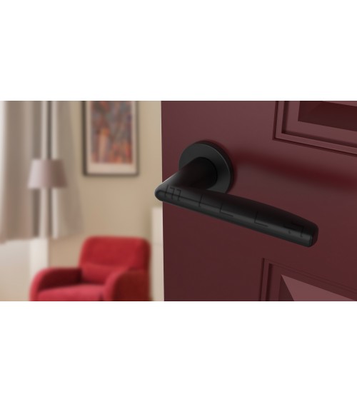 Maniglia per porta LUNA nera maniglia design