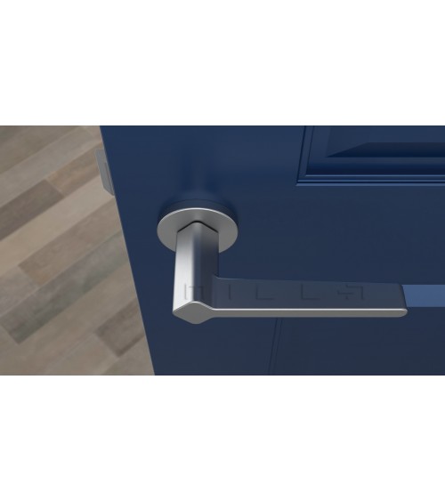 Maniglia per porta cromo satinato NINFEA maniglia design