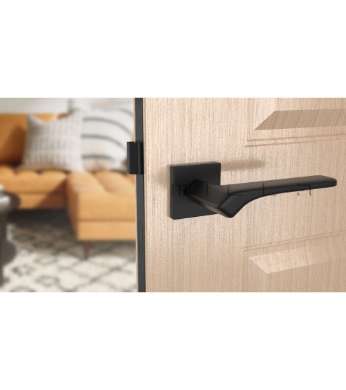 Maniglia per porta nera BERGERIA ferramenta design