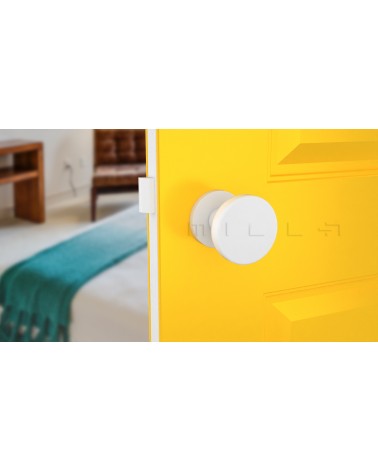 Pomello per porta Bianco MESA Rotondo mobile - maniglia design