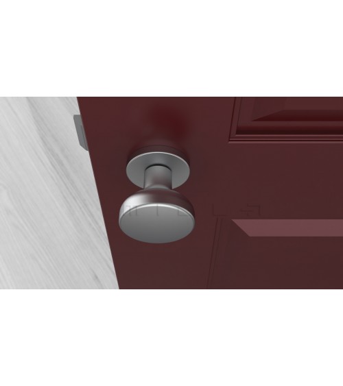 Pomolo per porta nero MESA Rotondo mobile - design maniglia
