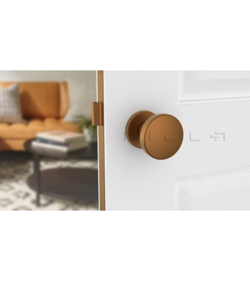 Pomolo per porta nero MESA Rotondo mobile - maniglia design