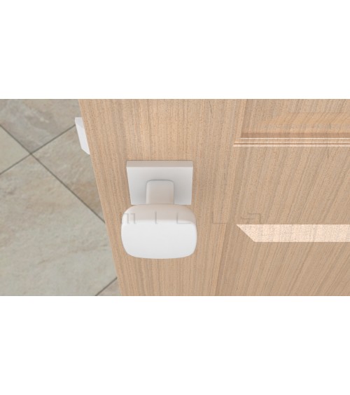 Pomello per porta KIAMA quadrato - maniglia design