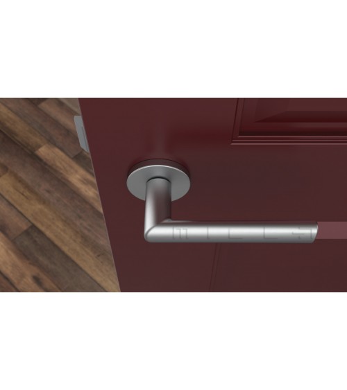 Maniglia per porta cromo satinato SILENA maniglia design