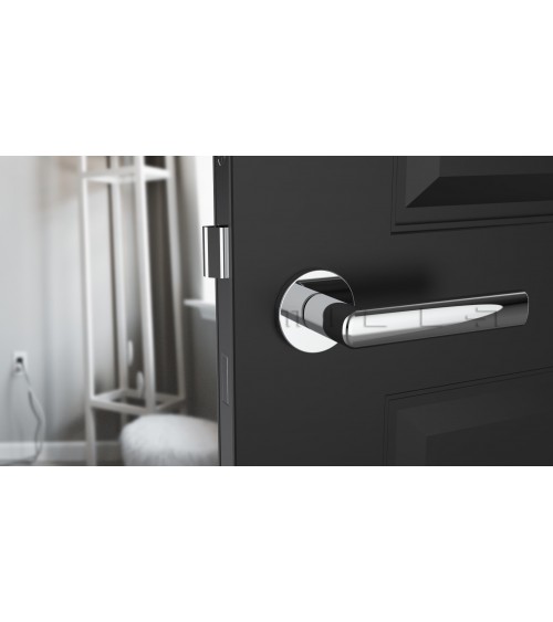 Maniglia per porta cromo lucido SILENA ferramenta design
