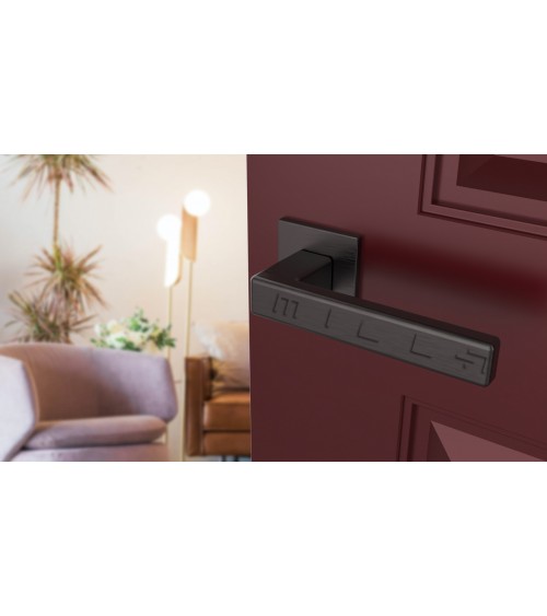 Maniglia per porta antracite TILLIA porta interna design