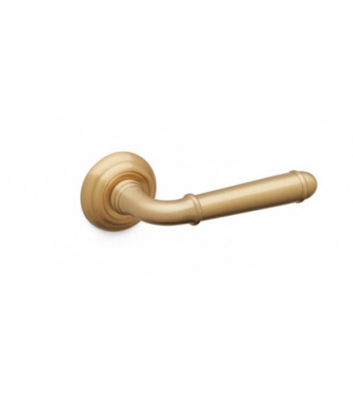 Maniglia per porta oro satinato Mandelli Hartu design
