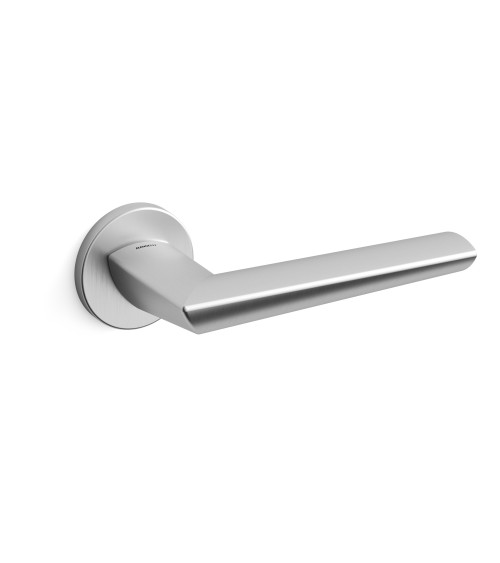 Maniglia per porta cromo satinato Mandelli Isi design