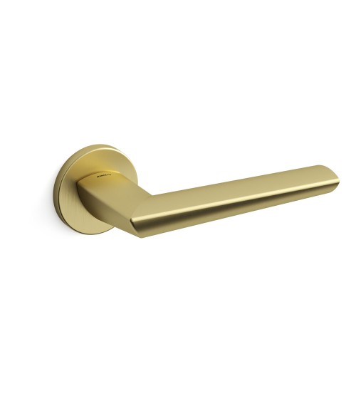 Maniglia per porta oro satinato Mandelli Isi design