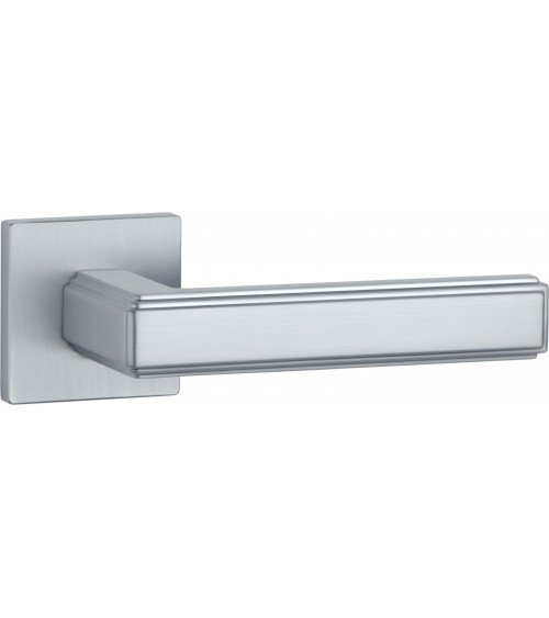 Maniglia per porta su placca quadrata RAFLESIA design