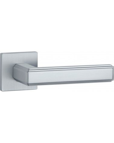 Maniglia per porta su placca quadrata RAFLESIA design