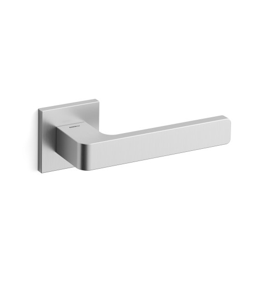 Maniglia per porta in cromo satinato Mandelli Lario maniglia design