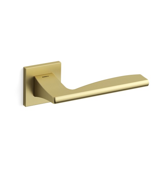 Maniglia porta oro opaco Mandelli Link maniglia design