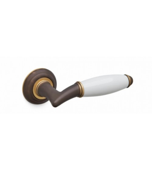 Maniglia per porta bronzo scultura Mandelli Melody maniglia design